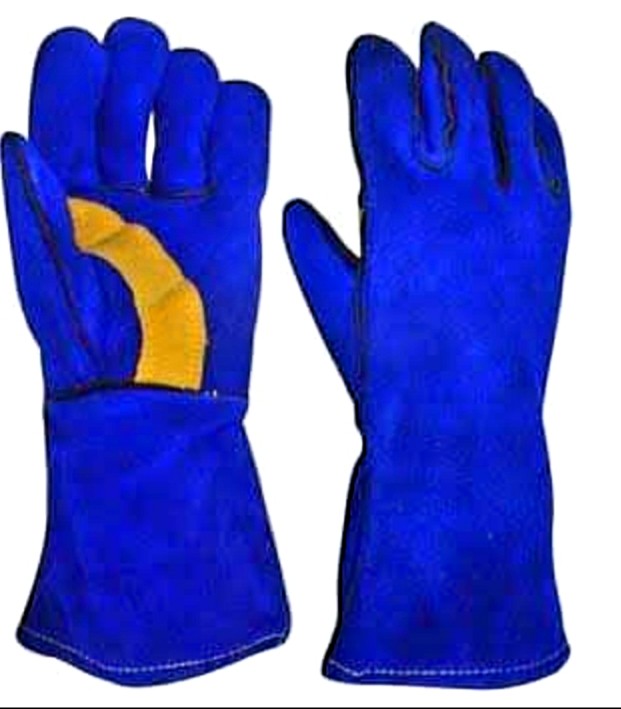 Top new Double palm insulated leather work glove Tig Mig Argon Welding gloves