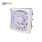 Top quality ABS panel Damashqi type ventilation fans and back metal shutter