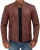 Import Top Quality Brown Leather Jacket Men - Real Genuine Lambskin Mens Leather Jacket With Customized Size from Pakistan