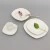 Import Top Quality porcelain square plate hotel restaurant wedding dinner ware set ceramic dinnerware from China