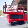 Top Quality Tracked Hydraulic Aerial Lifting Table Crawler Scissor Lift Mobile Scissor Elevating Platform Maintenance Platform