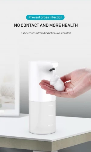 Touchless Upgrade USB charging multi-stage adjustment of  soap wash hand liquid foam Auto soap &amp; Alcohol dispenser
