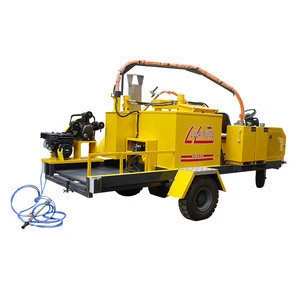 trailing type driveway repair products rubber fitting machine road safety projects
