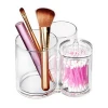 Transparent Acrylic Desktop Cosmetics Storage Box  Makeup Brush Box  Cotton Swab Box