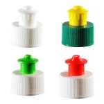 transparent natural PP 28 415 plastic flip top cap