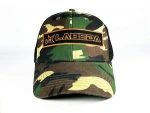 trucker hat, black - camouflage green snapback army baseball cap