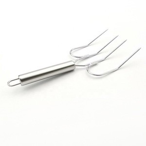 Turkey Lifting Forks Meat Claws Strong Endurance Stainless Steel Poultry Chicken Fork  Essential for BBQ &amp; Thanksgiving Pros