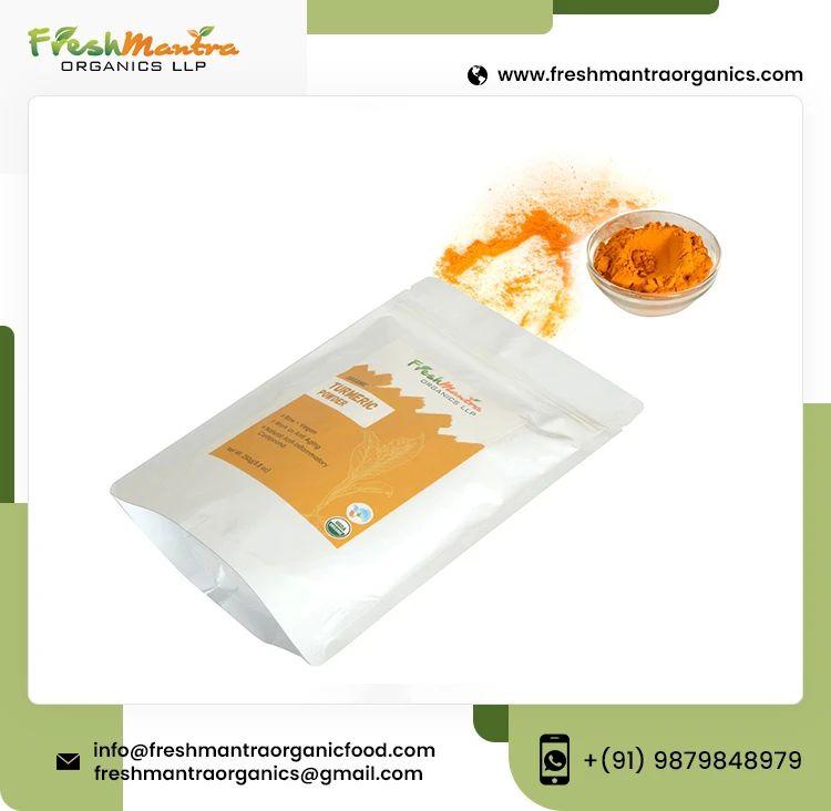 Turmeric Powder 100% Pure & Natural Coloring Agent For Making Tasty & Healthy Indian Cuisine, Soups, Pickle & Curry