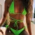 Import TW927B Hot trend Halter Tie-neck Backless O-ring Bathing suit Swimsuit Beach wear Sexy Micro Thong Women Bikini Swimwear from China