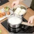 Import Two layer stainless steel cooking pot milk pot home kitchen cookware steamer pot with glass lid cookingware set from China