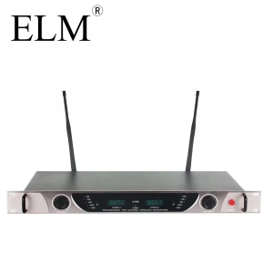 U-930 ELM Hot Selling  VHF Wireless 2CH  Microphone karaoke  Professional Wireless Microphone