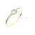 Import Ultra-flash  Full cz Stone Bracelet with Garden form Mud Rhinestone Stainless Steel Bracelet Women Bangle from China