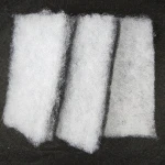 Underfloor eco-friendly 100% polyester insulations with different color each side
