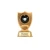Import Unique 3D resin snooker award 8 ball billiards trophy item from China