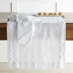 Unique Stock 100% linen Table Mat And Runner Set Decoration