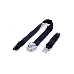 Universal 2 Point Car Safety Belt with Aircraft buckle