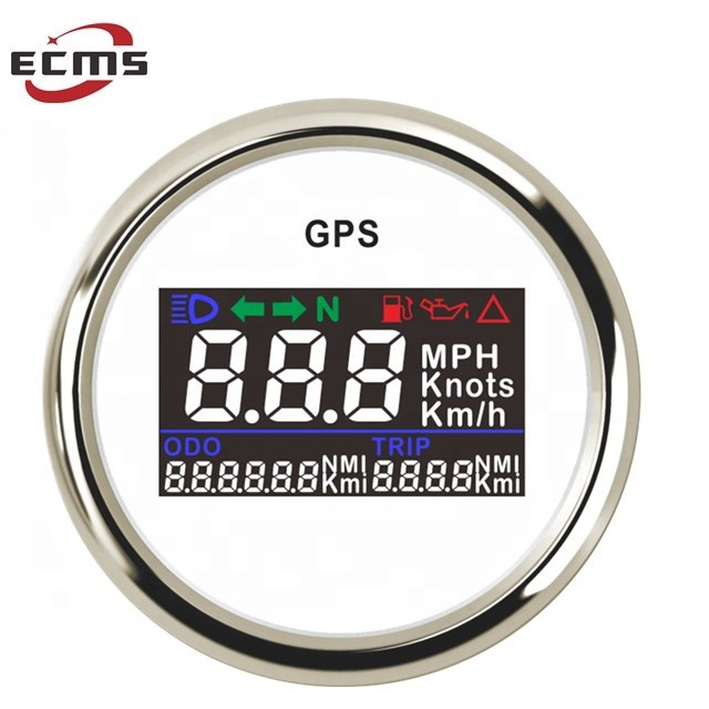 Small Rectangle Speedometer Buy Universal Speedometer Scooter Small Size 52mm Lcd Digital Gps ...