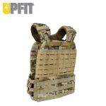 UPFIT Fitness equipment Laser Cut Military Tactical Molle Plate Carrier Army Vest