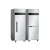 Upright Commercial refrigerator two door hotel restaurant freezer with stainless steel material