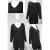 Import V-neck women sweater straight 3/4 sleeve - Made in Italy sweaters clothing from China