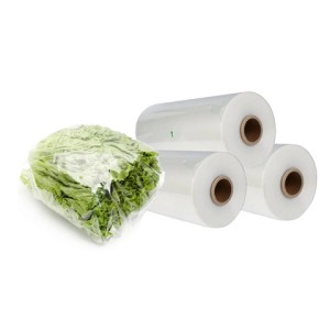Vegetable breathable packaging microperforated POF  Single wound/center fold Shrink Plastic Wrap Film