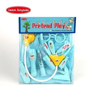 Veitch fairytales Children Educational Doctor and Nurse Pretend Role Play Scrubs Costume Kit Dentist Medical Toy Set For Kid
