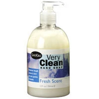 Very Clean Liquid Hand Soap, Fresh Scent 12 Oz by Shikai