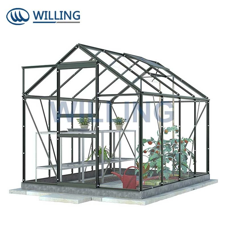 vigitables green house polycarbonate garden greenhouse net agricultural