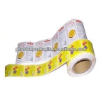 virgin hair label hair extension packaging sticker self adhesive label/ sticker for hair packing