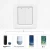 Import Voice Control Wifi Smart Switch Wireless Remote Control Light Switch 3 Gang 3 Way With Indicator Light EU Standard Wall Switch from China