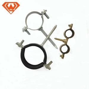 w1 quick u type pipe saddle clamp with screw hose clamp