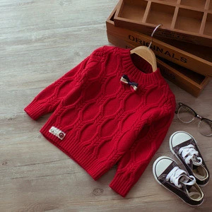 W2454 New 2016 Girls Sweaters Children&#039;s pullover sweater Boys pullover baby girls Autumn&amp;winter clothes Kids coat