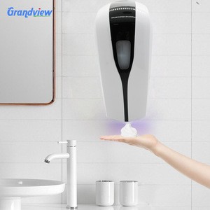wall mounted liquid automatic foam hand sanitizer dispenser spray,auto automatic sensor liquid soap dispenser
