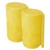 Wall or roof thermal Insulation with aluminum foil veneer glass wool blanket or roll or fiberglass wool coil felt