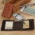 Import Wallet Leather Card Cash Receipt Holder Organizer Bifold Male coin purse from China