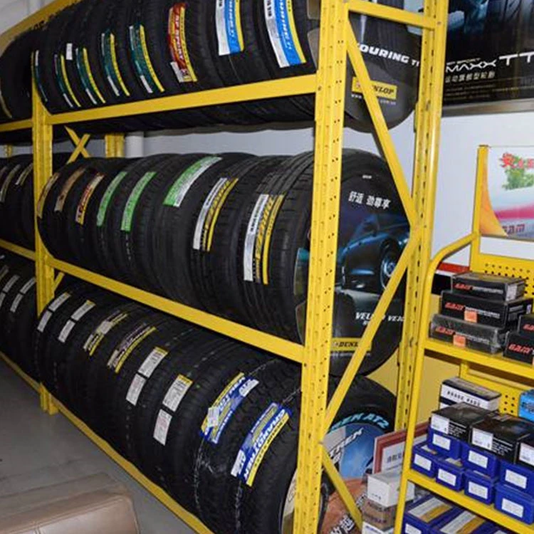 Warehouse Metal Industrial Adjustable Tire Storage Rack Tire Multi Layer Tyres