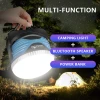 WARSUN SL185 Multi-function outdoor portable hook Magnetic Speaker smart audio lantern lamp led camping tent light