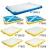 Import Water Entertainment Floating Mat Island Pad For Boats Lakes And River from China