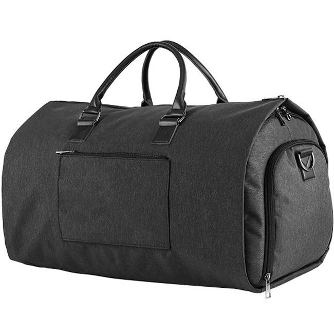 Waterproof travel garment bag carry on garment duffel bag for men women 2 in 1 hanging suitcase suit business travel bag