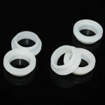 Waterproof wearing resistance good flexible customized medical silicone seal piston