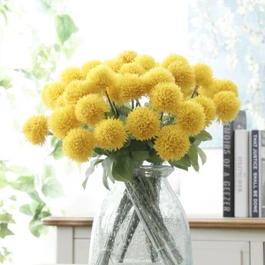 WENJIN Artificial Small Chrysanthemum Flower For Home Decoration Artificial Flower ball