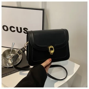 Western Style Retro Bag Women 2024 Popular New Fashion Beautiful Shoulder Bag Personality Ins Crossbody Bag Small Square