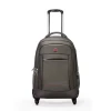 Wheel Detachable Trolley Backpack Business Travel Bag Trolley Luggage High School Student Backpack Customized Logo Polyester AY