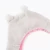 White bear animal hat with moving ear children warm animal ears winter hat