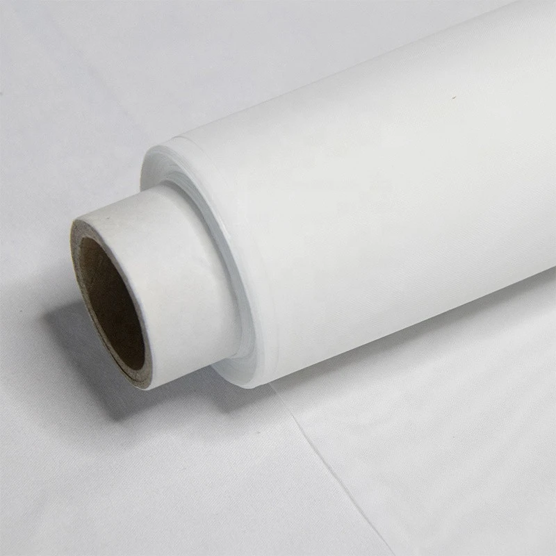 White Polyester silk screen printing mesh fabric