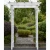 Import White Wedding Easily Assembled Garden Arbor Water Based Paint Wood arch from China
