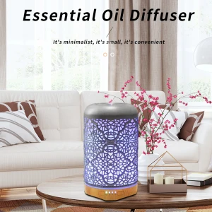 Wholesale 250ml Desktop Home 7 Color Ultrasonic Humidification Essential Oil Aromatherapy Diffuser