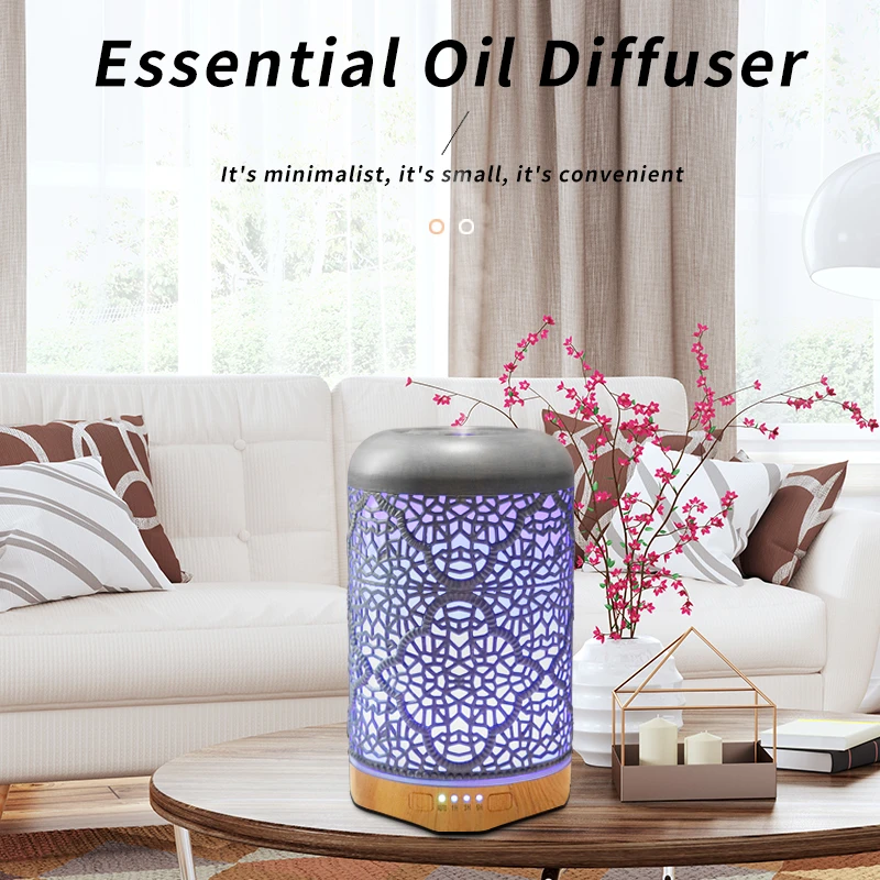 Wholesale 250ml Desktop Home 7 Color Ultrasonic Humidification Essential Oil Aromatherapy Diffuser