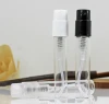 Wholesale  2ml mini perfume bottle spray plastic 1ml atomizer bottle glass vials  hot sale new arriaval