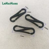 Wholesale Black Plastic Snap Clip Hooks Mini Carabiner Backpack Strap Hooks